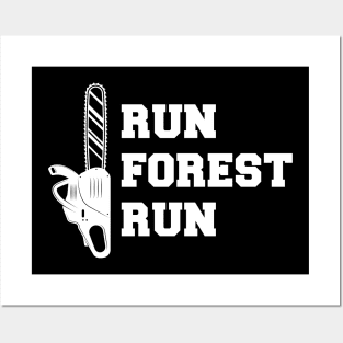 Lumberjack - Run Forest Run w Posters and Art